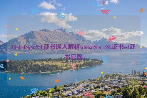 GlobalSign SSL证书深入解析GlobalSign SSL证书ssl证书官网