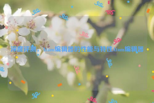 深度评测，Atom编辑器的性能与特性Atom编辑器