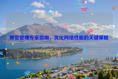 带宽管理专家指南，优化网络性能的关键策略