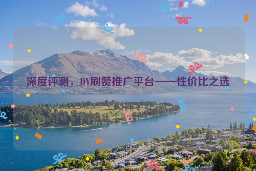 深度评测，DY刷赞推广平台——性价比之选