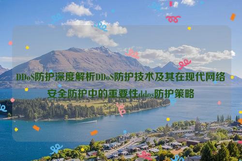 DDoS防护深度解析DDoS防护技术及其在现代网络安全防护中的重要性ddos防护策略