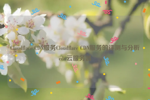 Cloudflare CDN服务Cloudflare CDN服务的评测与分析cdn云服务器