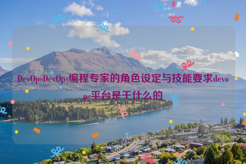 DevOpsDevOps编程专家的角色设定与技能要求devops平台是干什么的