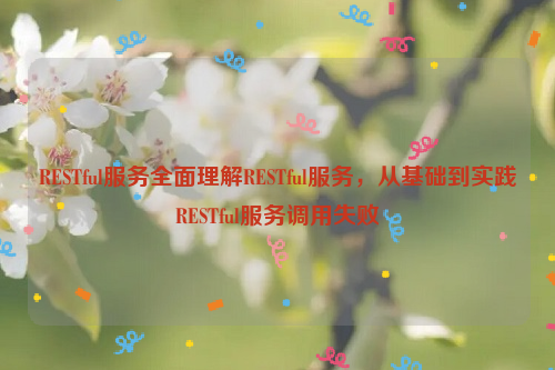 RESTful服务全面理解RESTful服务，从基础到实践RESTful服务调用失败