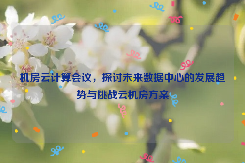 机房云计算会议，探讨未来数据中心的发展趋势与挑战云机房方案