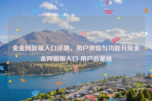 金金网新版入口评测，用户体验与功能升级金金网新版入口 用户名是啥