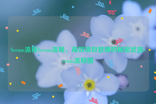 Scrum流程Scrum流程，高效项目管理的秘密武器scrum流程图