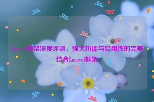 Laravel框架深度评测，强大功能与易用性的完美结合Laravel框架