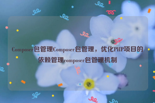 Composer包管理Composer包管理，优化PHP项目的依赖管理composer包管理机制