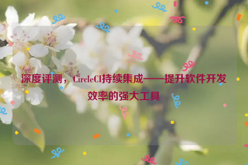 深度评测，CircleCI持续集成——提升软件开发效率的强大工具